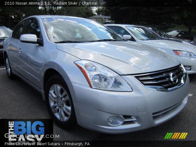 2010 Nissan Altima 2.5 S in Radiant Silver