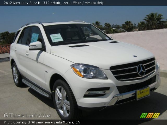 2012 Mercedes-Benz ML 350 4Matic in Arctic White