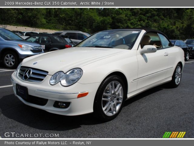 2009 Mercedes-Benz CLK 350 Cabriolet in Arctic White