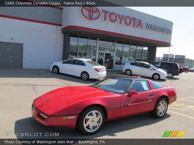 1988 Chevrolet Corvette Coupe in Flame Red