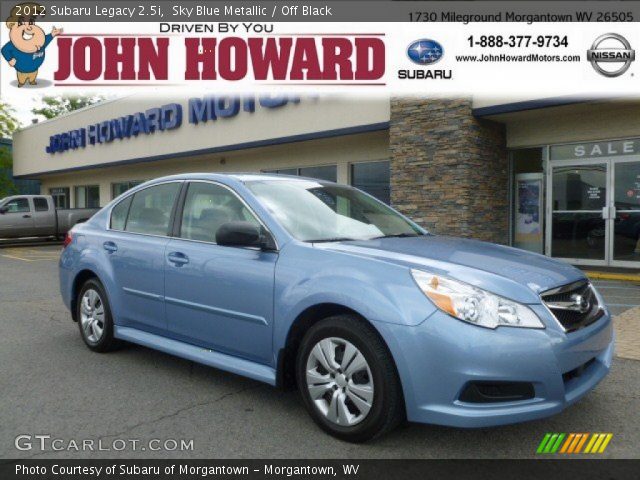 2012 Subaru Legacy 2.5i in Sky Blue Metallic