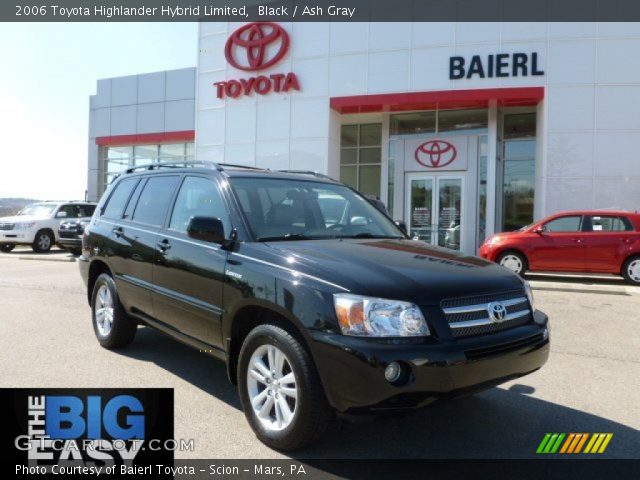 2006 Toyota Highlander Hybrid Limited in Black