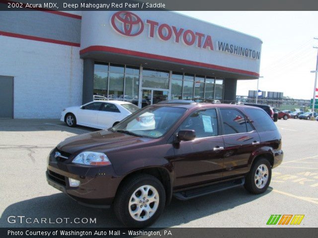 2002 Acura MDX  in Deep Mahogany Red Pearl