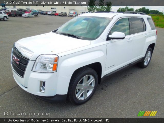 2012 GMC Terrain SLE in Olympic White
