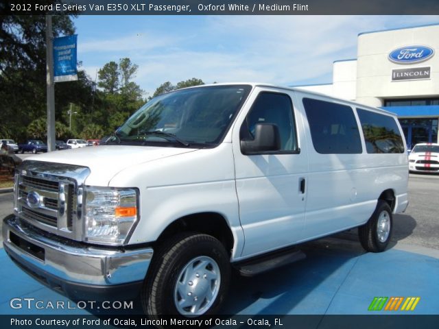 2012 Ford E Series Van E350 XLT Passenger in Oxford White
