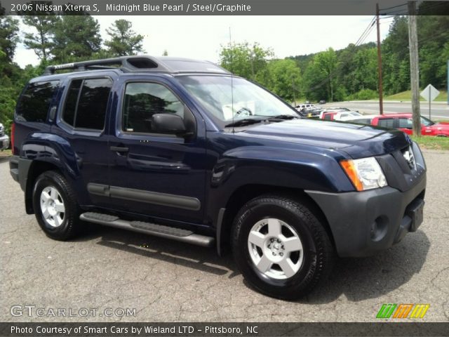 2006 Nissan Xterra S in Midnight Blue Pearl
