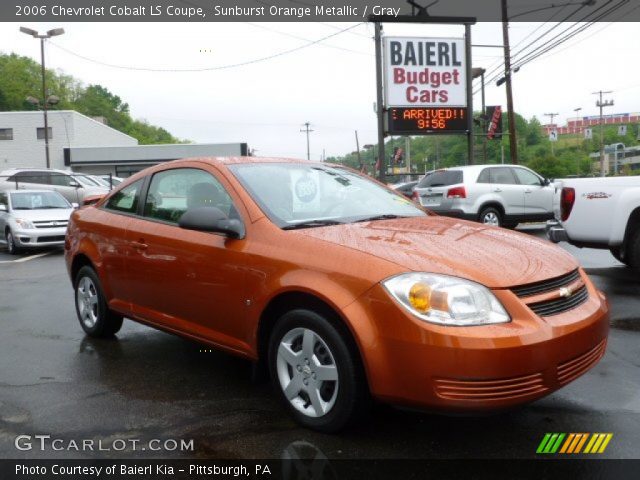 2006 Chevrolet Cobalt LS Coupe in Sunburst Orange Metallic