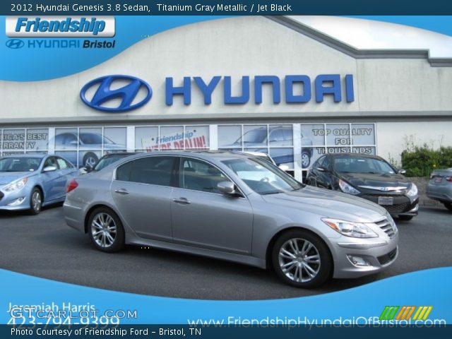 2012 Hyundai Genesis 3.8 Sedan in Titanium Gray Metallic