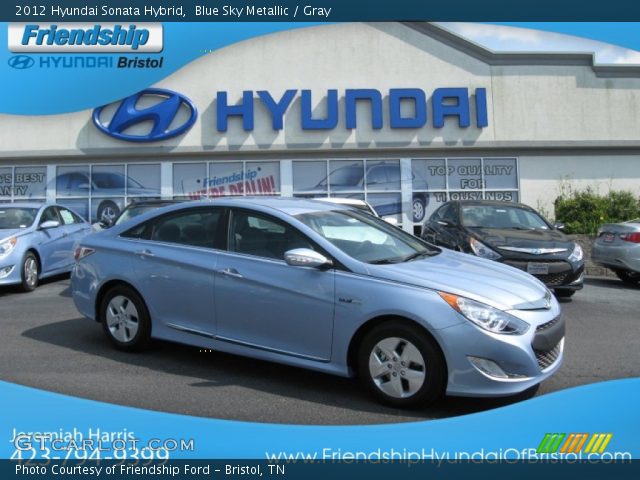 2012 Hyundai Sonata Hybrid in Blue Sky Metallic