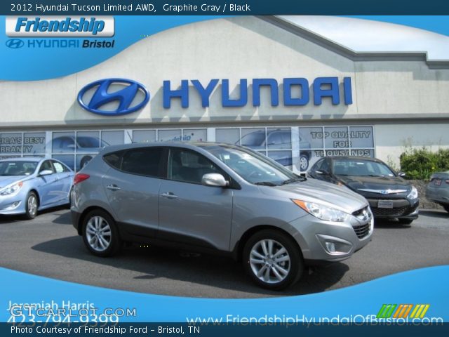 2012 Hyundai Tucson Limited AWD in Graphite Gray