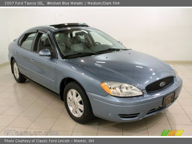 2007 Ford Taurus SEL in Windveil Blue Metallic