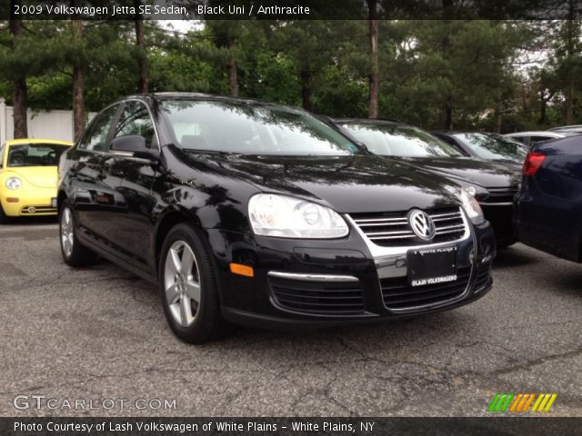 2009 Volkswagen Jetta SE Sedan in Black Uni