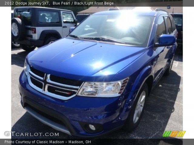 2012 Dodge Journey SXT in Blue Pearl