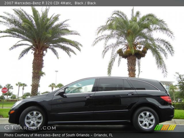 2007 Mercedes-Benz R 320 CDI 4Matic in Black