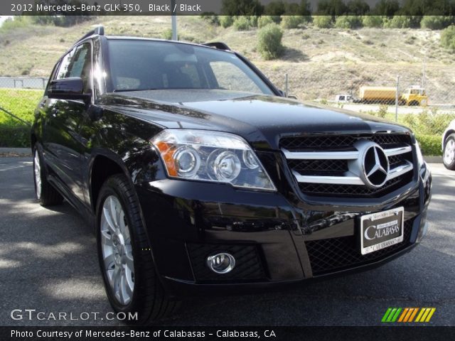2012 Mercedes-Benz GLK 350 in Black