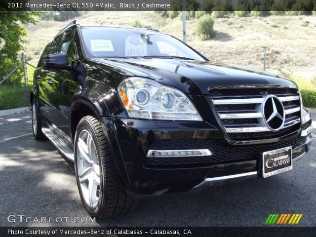 2012 Mercedes-Benz GL 550 4Matic in Black