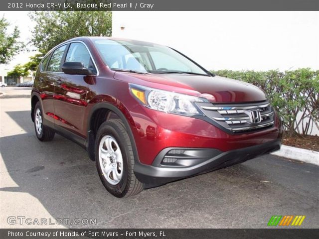 2012 Honda CR-V LX in Basque Red Pearl II