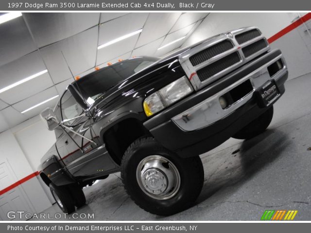 1997 Dodge Ram 3500 Laramie Extended Cab 4x4 Dually in Black
