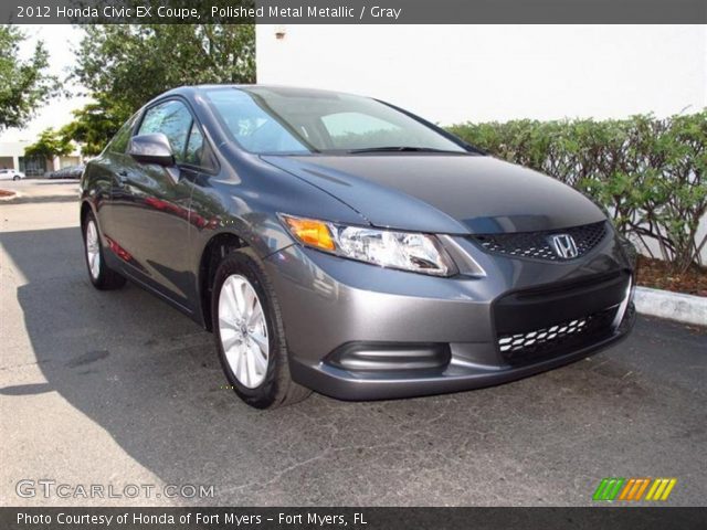 2012 Honda Civic EX Coupe in Polished Metal Metallic