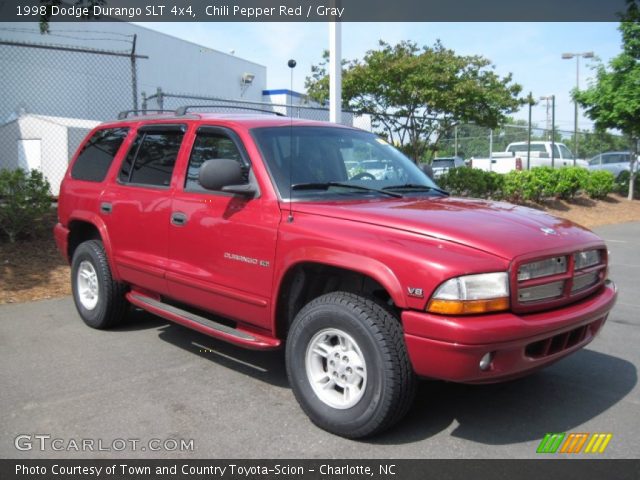 1998 Dodge Durango SLT 4x4 in Chili Pepper Red