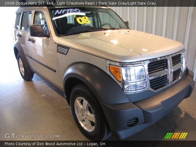 2008 Dodge Nitro SXT 4x4 in Light Graystone Pearl