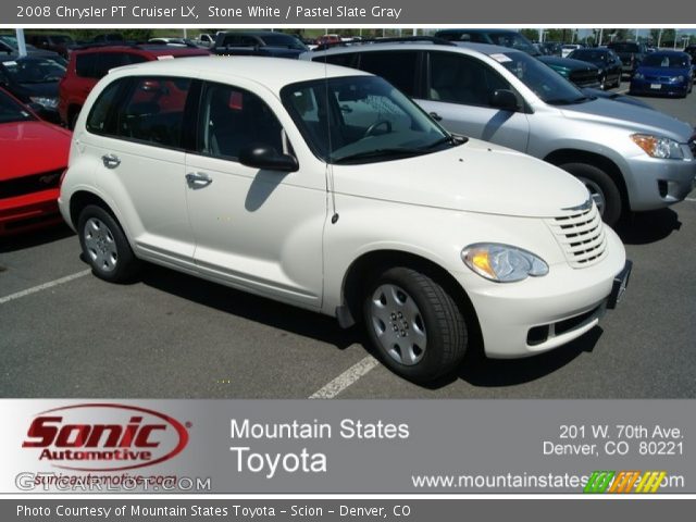 2008 Chrysler PT Cruiser LX in Stone White