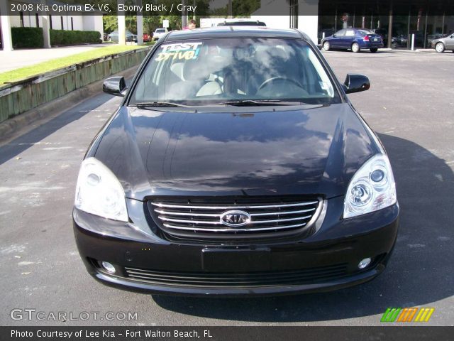 2008 Kia Optima EX V6 in Ebony Black
