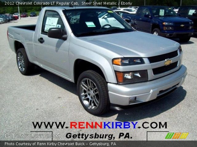 2012 Chevrolet Colorado LT Regular Cab in Sheer Silver Metallic