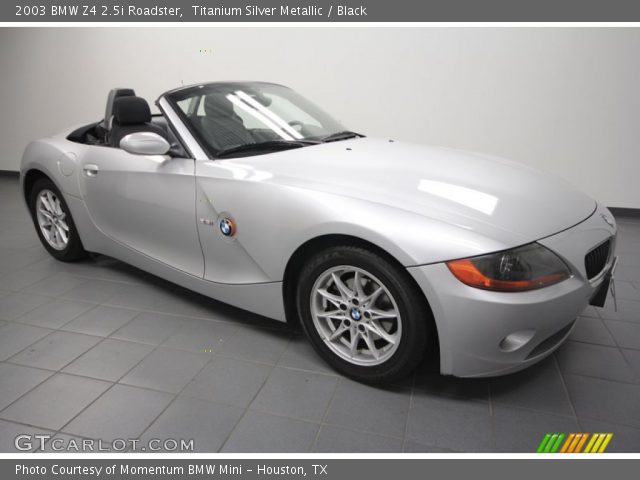 2003 BMW Z4 2.5i Roadster in Titanium Silver Metallic