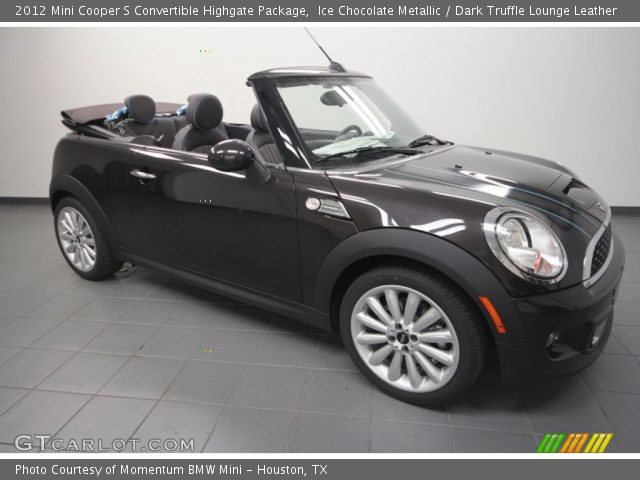 2012 Mini Cooper S Convertible Highgate Package in Ice Chocolate Metallic