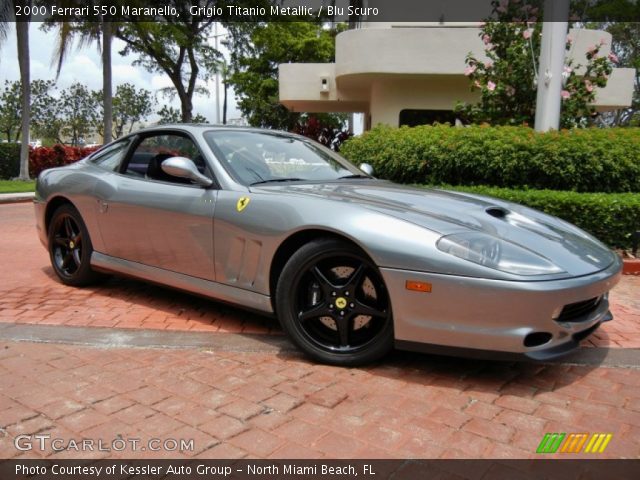 2000 Ferrari 550 Maranello in Grigio Titanio Metallic