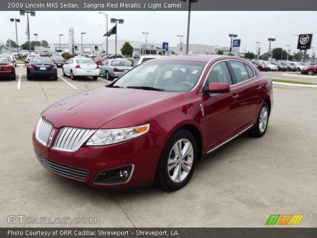 2009 Lincoln MKS Sedan in Sangria Red Metallic