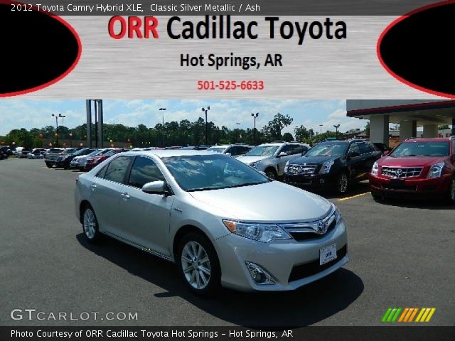 2012 Toyota Camry Hybrid XLE in Classic Silver Metallic