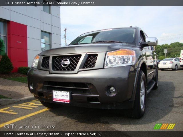 2011 Nissan Armada SV 4WD in Smoke Gray