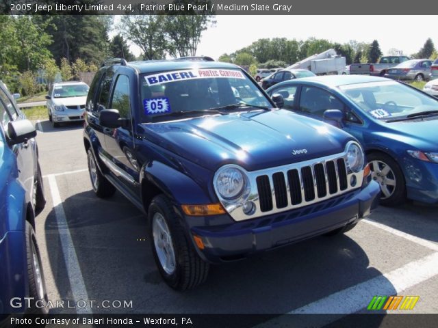 2005 Jeep Liberty Limited 4x4 in Patriot Blue Pearl
