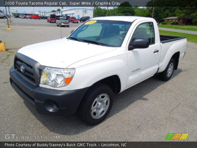 2008 Toyota Tacoma Regular Cab in Super White
