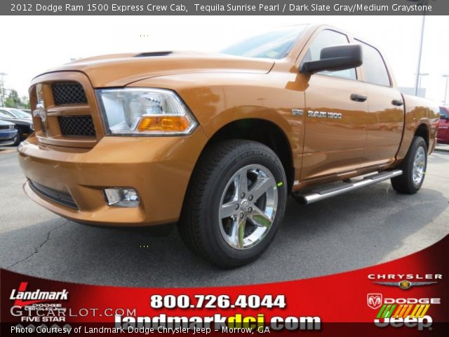 2012 Dodge Ram 1500 Express Crew Cab in Tequila Sunrise Pearl