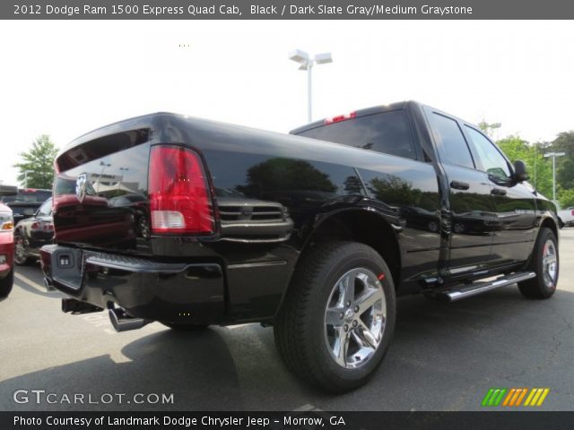 2012 Dodge Ram 1500 Express Quad Cab in Black