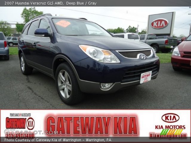 2007 Hyundai Veracruz GLS AWD in Deep Blue