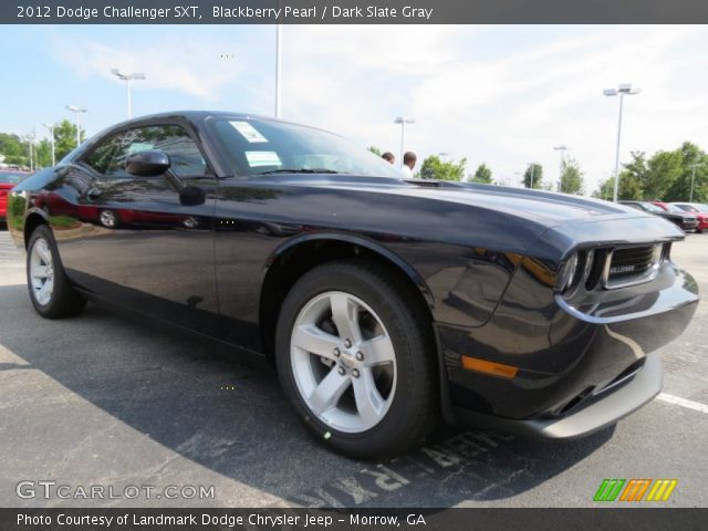 2012 Dodge Challenger SXT in Blackberry Pearl