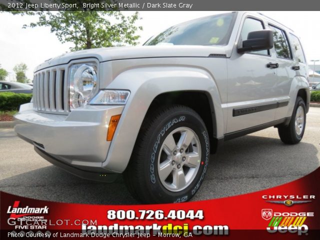 2012 Jeep Liberty Sport in Bright Silver Metallic