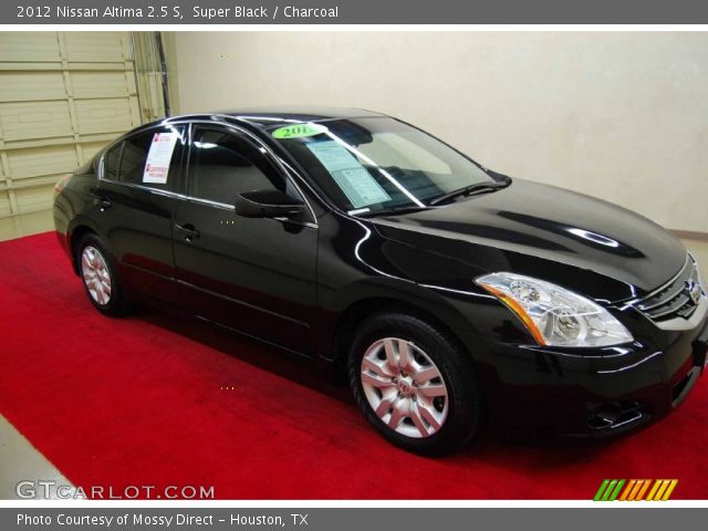 2012 Nissan Altima 2.5 S in Super Black