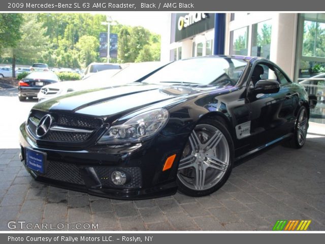 2009 Mercedes-Benz SL 63 AMG Roadster in Black