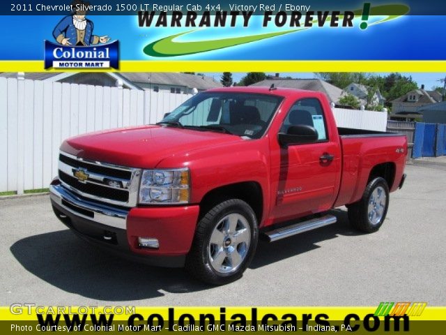 2011 Chevrolet Silverado 1500 LT Regular Cab 4x4 in Victory Red