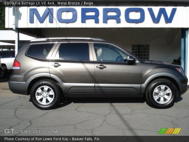 2009 Kia Borrego LX V6 4x4 in Metal Bronze