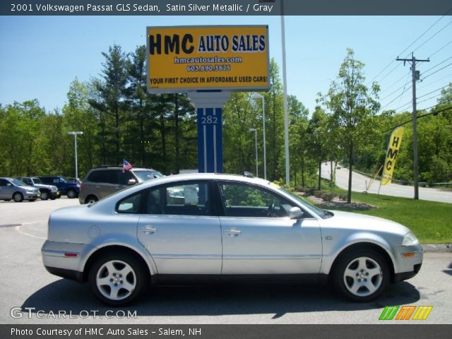 2001 Volkswagen Passat GLS Sedan in Satin Silver Metallic