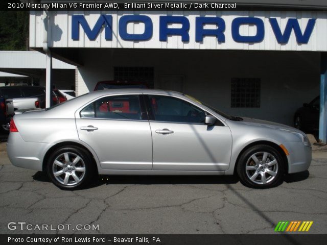 2010 Mercury Milan V6 Premier AWD in Brilliant Silver Metallic