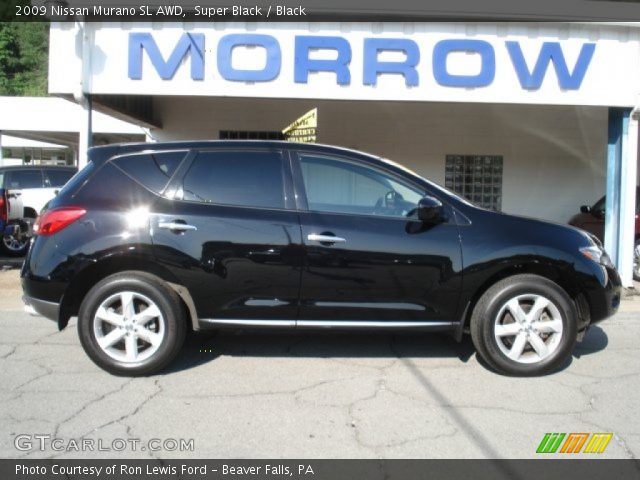 2009 Nissan Murano SL AWD in Super Black