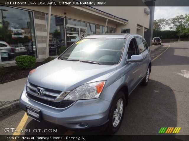 2010 Honda CR-V EX-L AWD in Glacier Blue Metallic