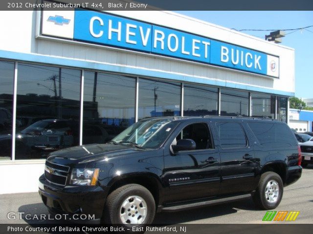 2012 Chevrolet Suburban LT 4x4 in Black